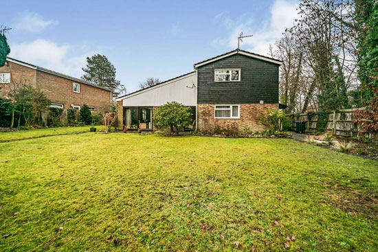 1960s midcentury modern house in Stevenage, Hertfordshire