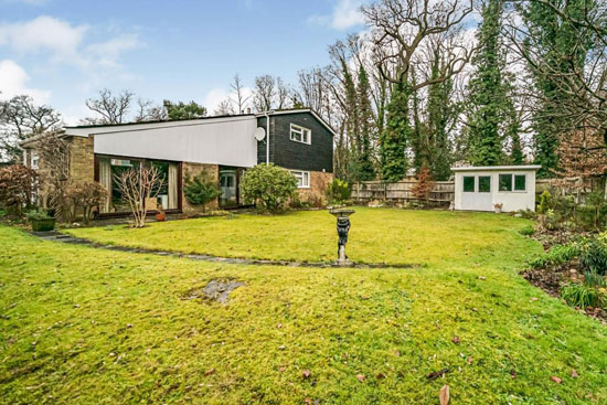 1960s midcentury modern house in Stevenage, Hertfordshire