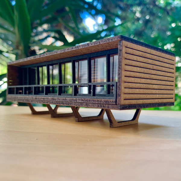 48. Miniature architecture models by Terrarium Stories