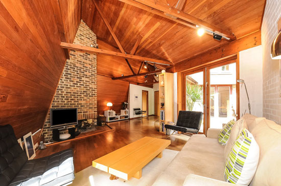 1980s architect-designed modernist property in Storrington, West Sussex