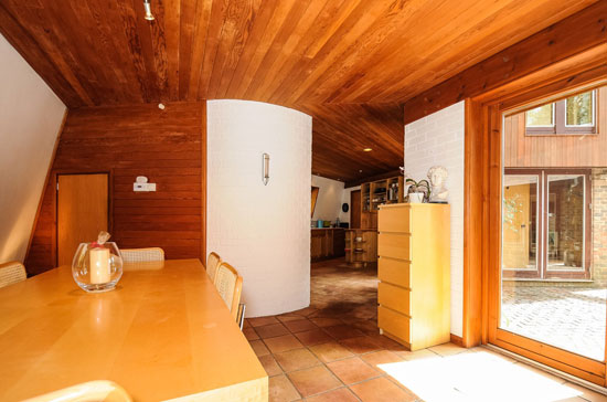 1980s architect-designed modernist property in Storrington, West Sussex