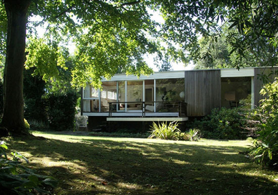 For sale: 1950s Ivor Berresford-designed grade II-listed midcentury house in Sundridge Park, Bromley, Kent