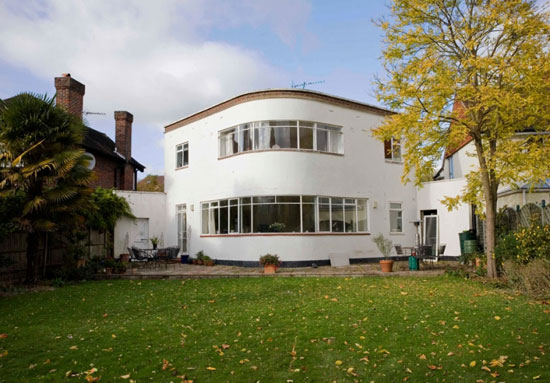 On the market: 1930s Wells Coates and David Pleydell-Bouverie-designed four-bedroom Sunspan house in New Malden, Surrey