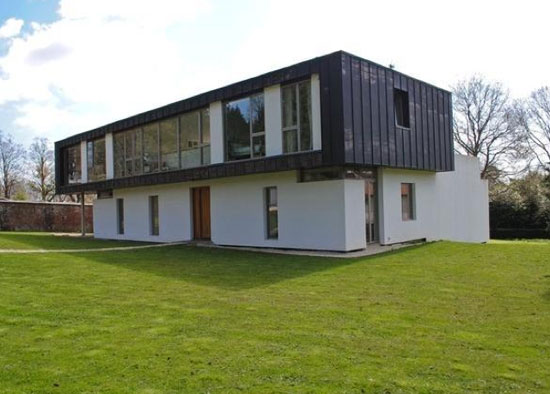 Conran & Partners-designed Groveside contemporary modernist property in Herons Ghyll, East Sussex