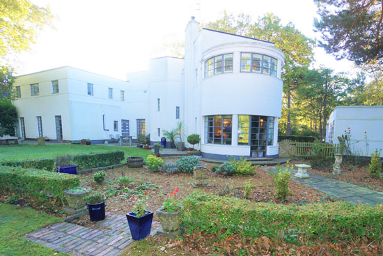 1930s art deco: Grade II-listed property in Sutton Coldfield, West Midlands