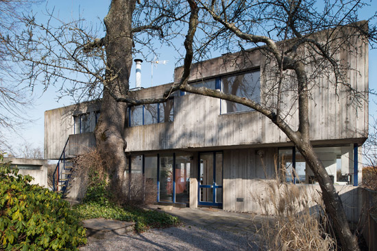 1970s Leonie Geisendorf-designed Villa Delin brutalist property in Djursholm, Sweden