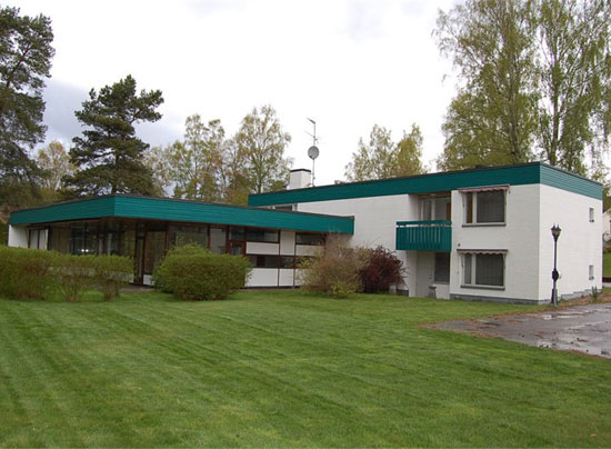 1960s modernist property in Hultsfred, Sweden