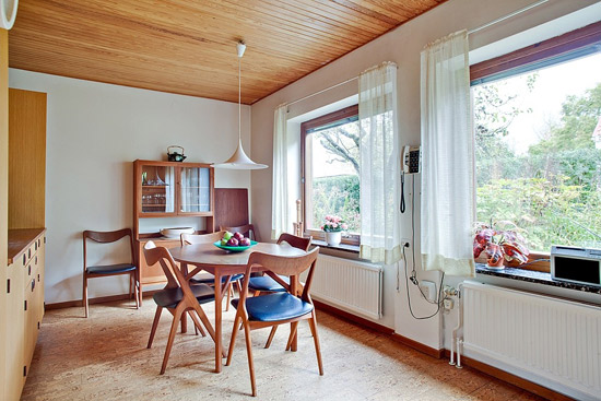 1960s single-storey modernist property in Mellanheden, Malmo, Sweden