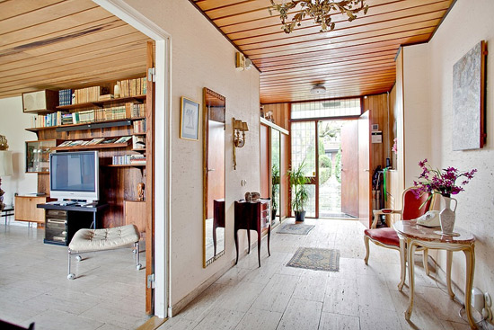 1960s single-storey modernist property in Mellanheden, Malmo, Sweden
