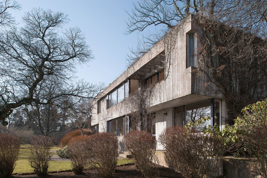 1970s Leonie Geisendorf-designed Villa Delin brutalist property in Djursholm, Sweden