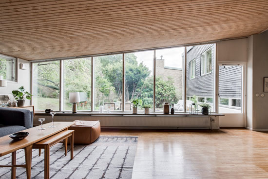 1960s Arne Branzell-designed midcentury property in Gothenburg, Sweden