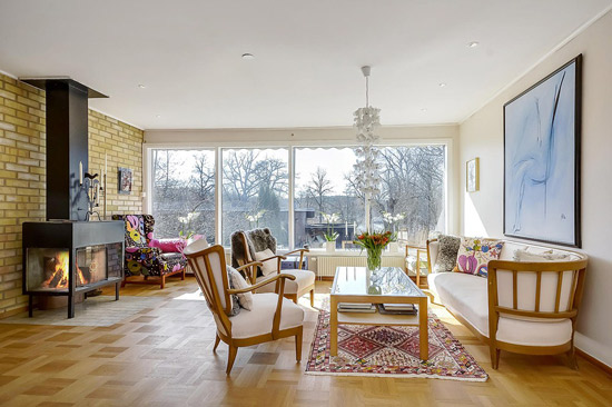1960s modernist property in Kyrkviken, Sweden