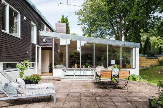 1960s Arne Branzell-designed midcentury property in Gothenburg, Sweden