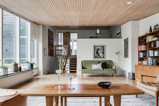 1960s Arne Branzell-designed midcentury property in Gothenburg, Sweden