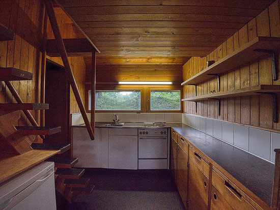 1960s midcentury modern holiday chalets in Ponte Cremenaga, Switzerland