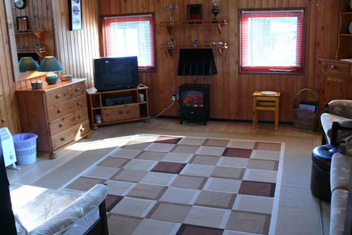 swiss2 1970s Swiss-style wooden holiday lodge in Cenarth, Carmarthenshire, West Wales