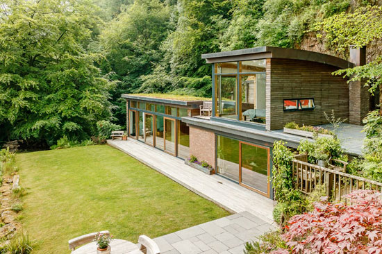 Contemporary modernist property in Symonds Yat, near Ross on Wye, Herefordshire