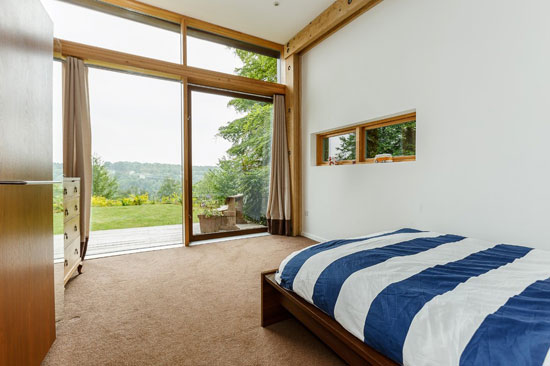 Contemporary modernist property in Symonds Yat, near Ross on Wye, Herefordshire