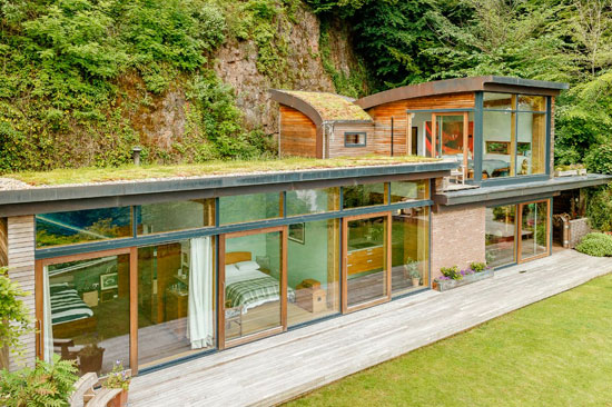 Contemporary modernist property in Symonds Yat, near Ross on Wye, Herefordshire