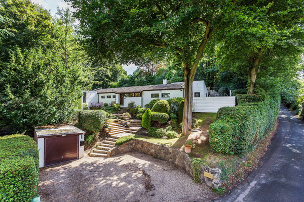 1960s midcentury modern house in Ightham, Kent