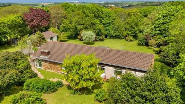 1960s David Wall midcentury modern house in Newquay, Cornwall