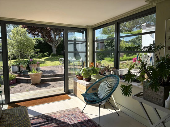 1930s Robert Lutyens modern house in Torquay, Devon