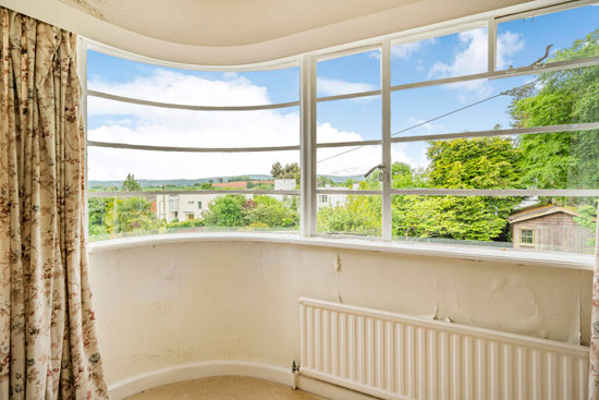 1930s art deco house in Taunton, Somerset