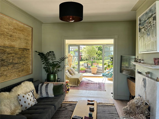 1930s Robert Lutyens modern house in Torquay, Devon