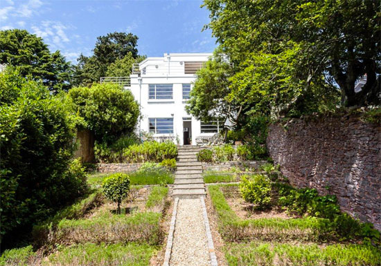 Back on the market: Villa St Ronans 1930s modernist property in Torquay, Devon