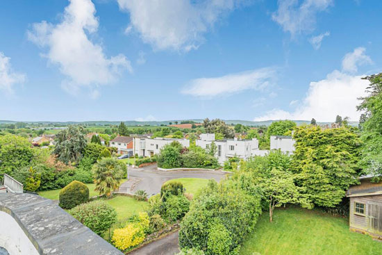 1930s art deco house in Taunton, Somerset