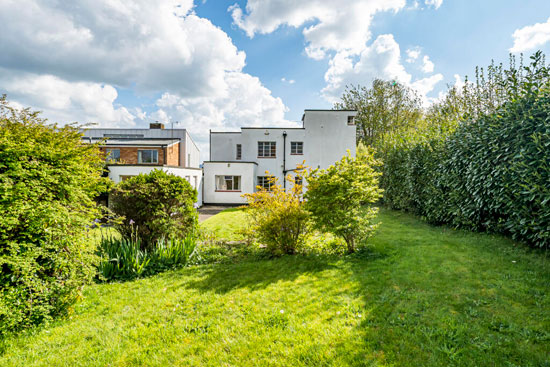 1930s art deco house in Taunton, Somerset