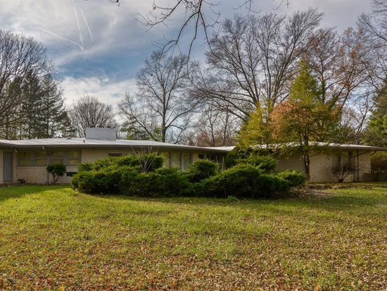 1950s midcentury property in Indianapolis, Indiana, USA
