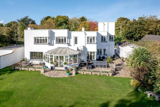 1930s art deco house in Taunton, Somerset