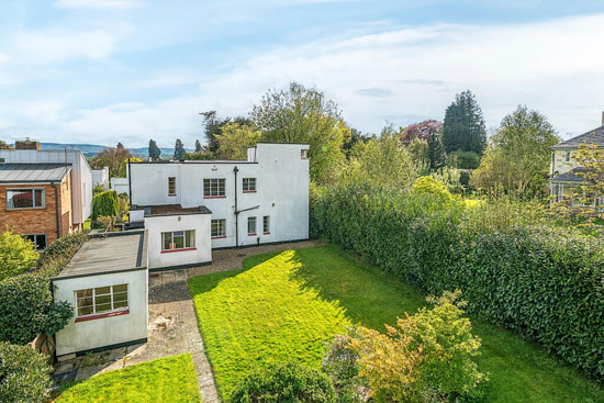 1930s art deco house in Taunton, Somerset