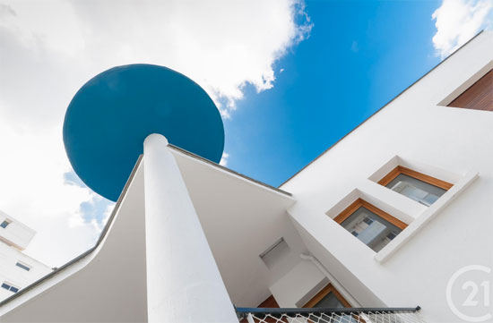 1950s modernist apartment in Royan, Poitou-Charentes, France