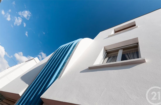 1950s modernist apartment in Royan, Poitou-Charentes, France