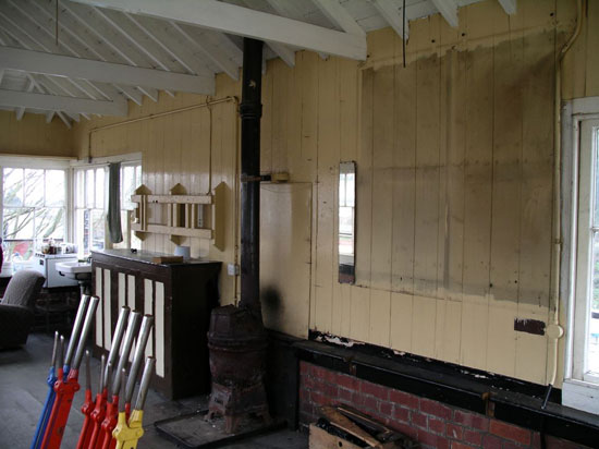 Grade II-listed train signal box in Torquay, Devon