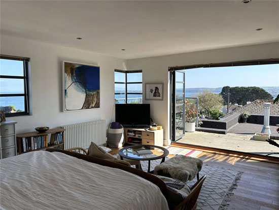 1930s Robert Lutyens modern house in Torquay, Devon