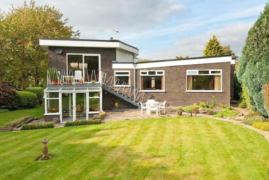 1960s four-bedroom midcentury modern property in Tarporley, Cheshire