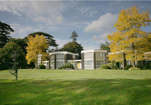 On the market: Eric Lyons-designed Span House on the Templemere Estate, Walton-on-Thames, Surrey