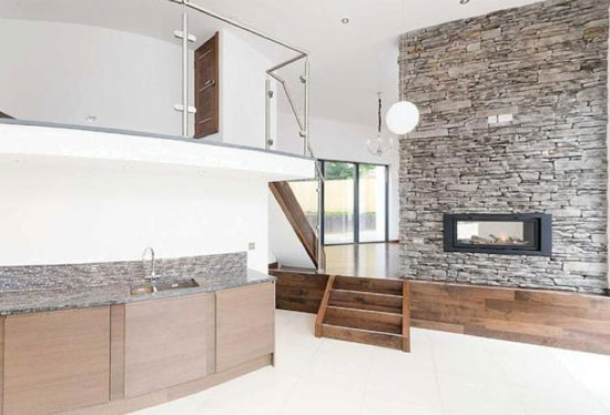 The Round House contemporary modernist property in Thornbury, near Bristol