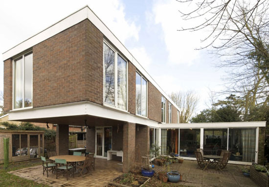 On the market: 1970s Norman W. T. Brooks-designed four-bedroom modernist property in Tiptree, Essex