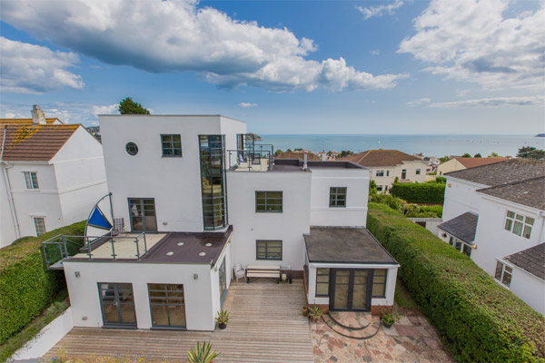 1920s Mango House modernist property in Torquay, Devon