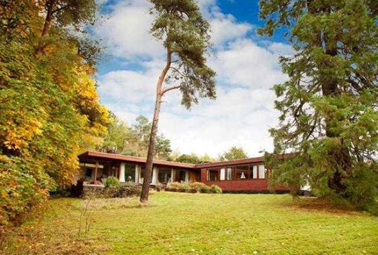 1960s Alan Reiach midcentury modern property in Torphichen, West Lothian, Scotland