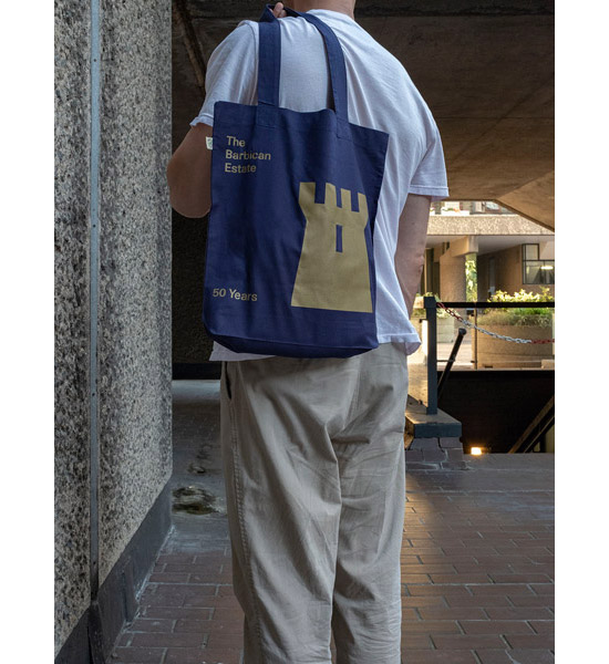 Barbican Estate limited edition tote bags by Stefi Orazi