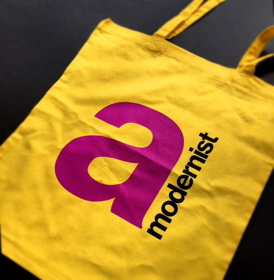 New range of Modernist tote bags at The Modernist