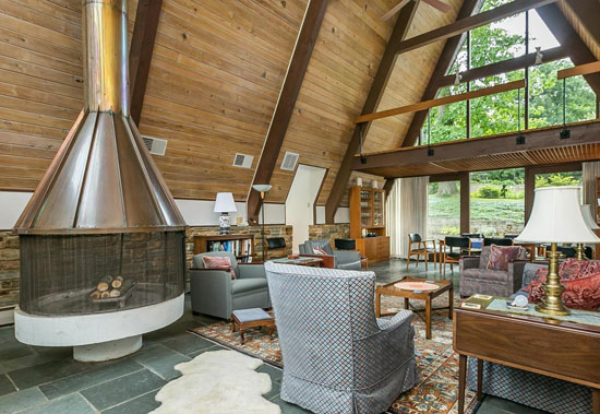 1960s Donald Ratcliffe-designed midcentury property in Towson, Maryland, USA