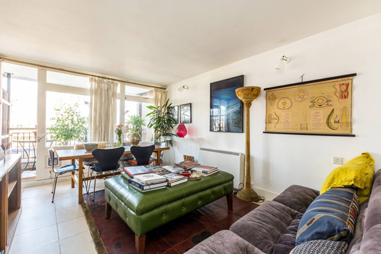 Brutalist apartment: One-bedroom flat in the Erno Goldfinger-designed Trellick Tower, London W10