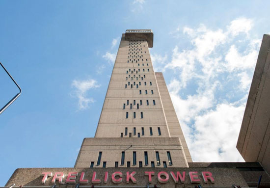 Sixth-floor apartment in the grade II-listed Erno Goldfinger-designed Trellick Tower in London W10