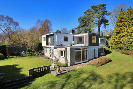 1960s David Addey modern house in Tunbridge Wells, Kent